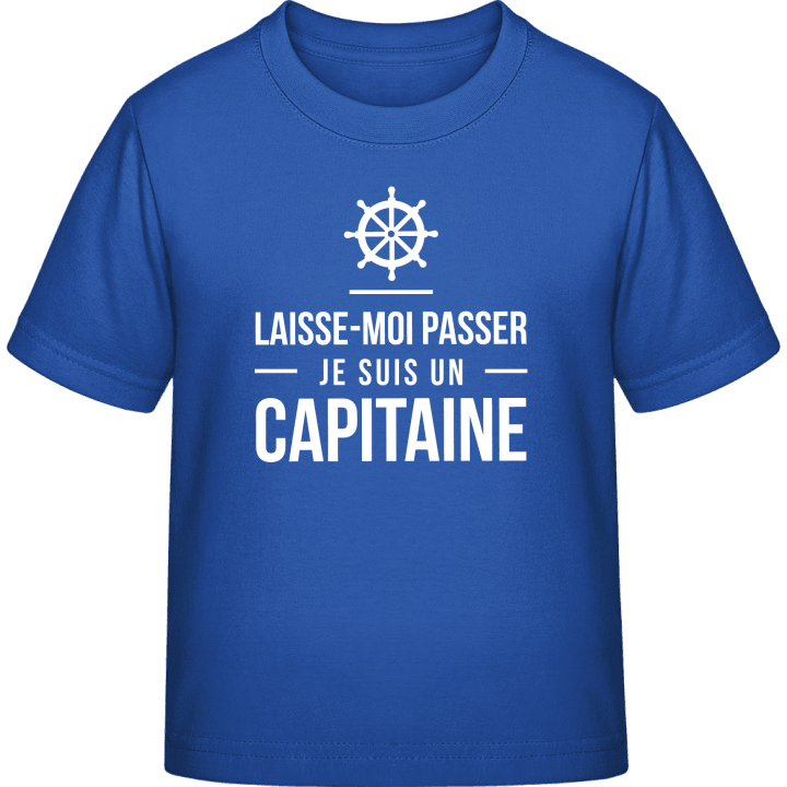 Je suis un capitaine Kids T-shirt contain pic