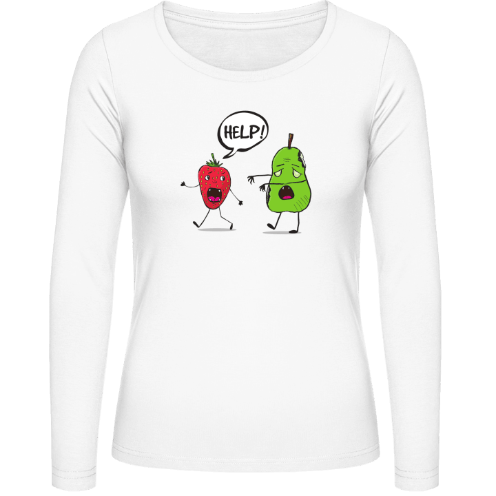 Zombie Fruits T-shirt à manches longues pour femmes 0 image