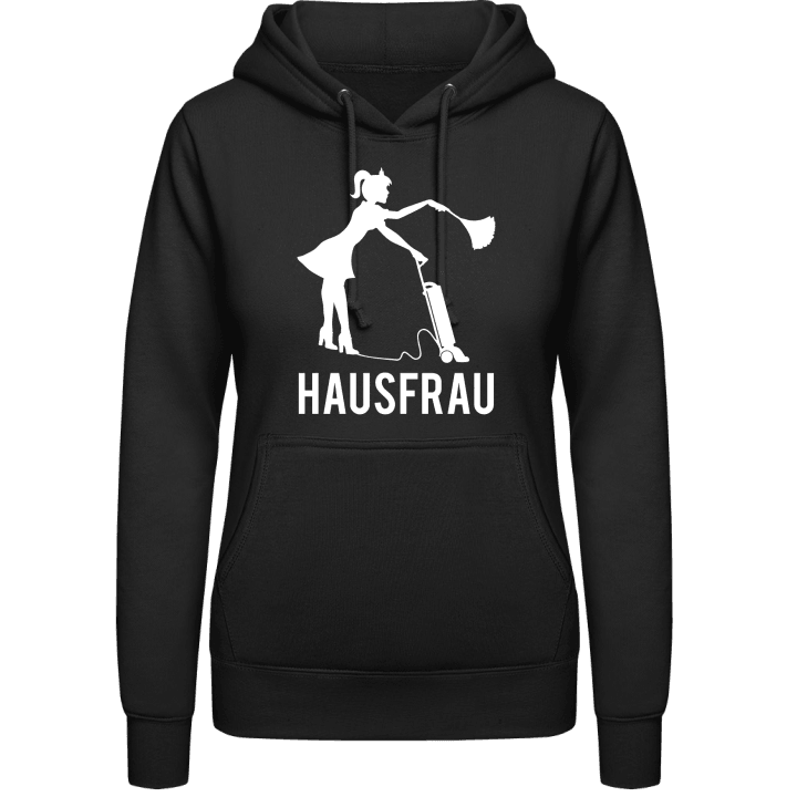 Hausfrau Silhouette Sudadera con capucha para mujer contain pic