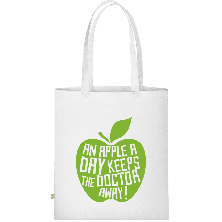 An Apple A Day Keeps The Doctor Away Väska av tyg contain pic
