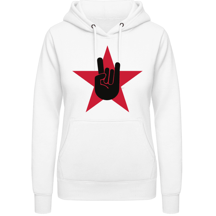 Rock Star Hand Women Hoodie contain pic