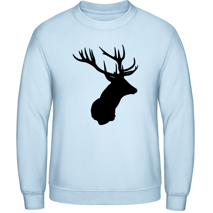 Majestic Deer Head Sweatshirt 0 image