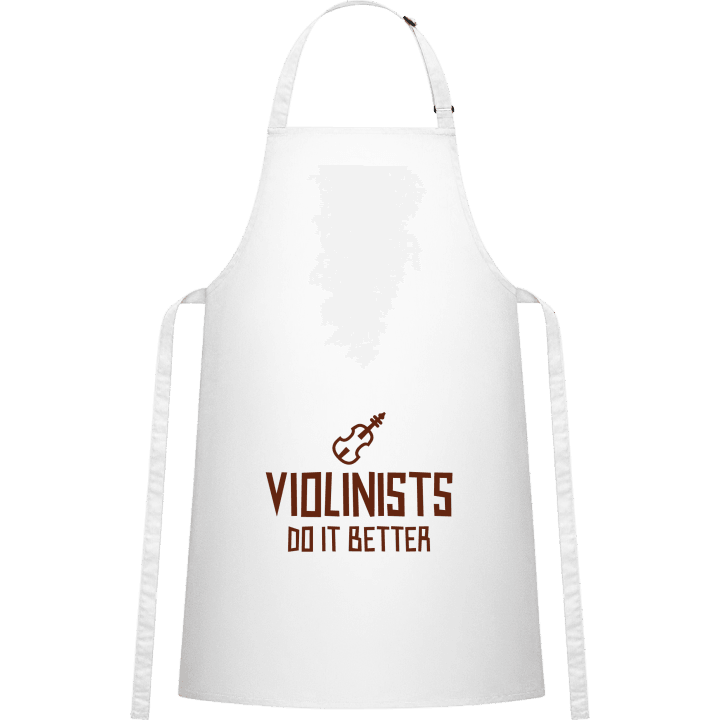 Violinists Do It Better Kitchen Apron contain pic