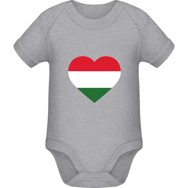 Hungary Heart Pelele Bebé contain pic