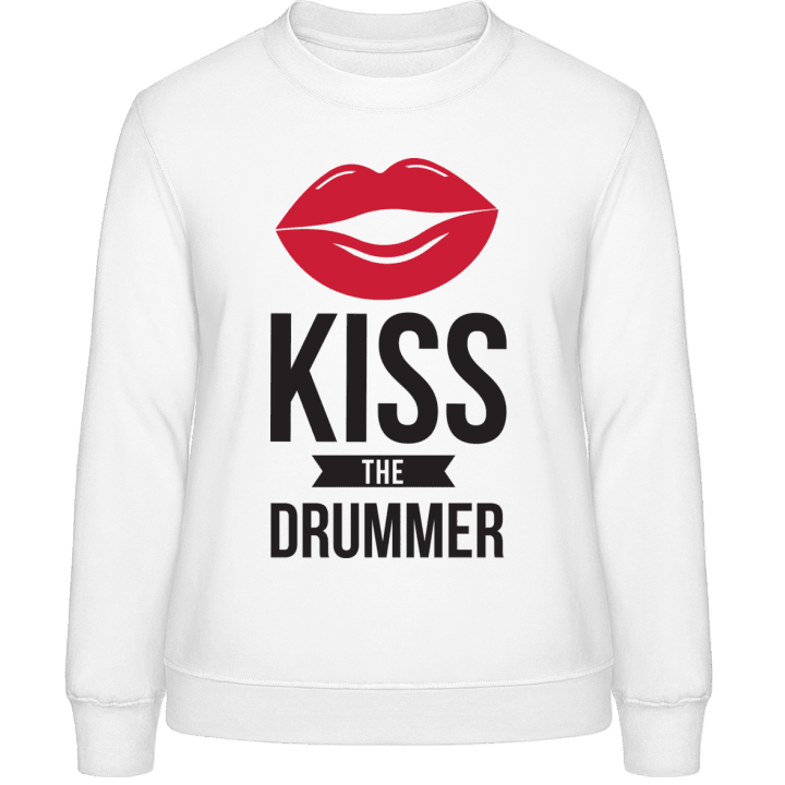 Kiss The Drummer Sweatshirt för kvinnor contain pic