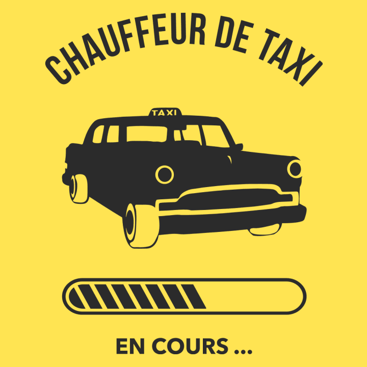 Chauffeur de taxi en cours Camiseta de mujer 0 image