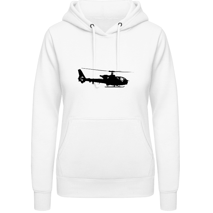 Helicopter Illustration Sweat à capuche pour femme contain pic