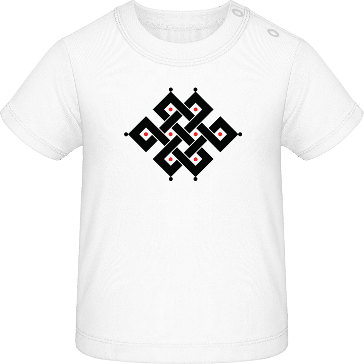 Eternal Knot Buddhism T-shirt för bebisar contain pic