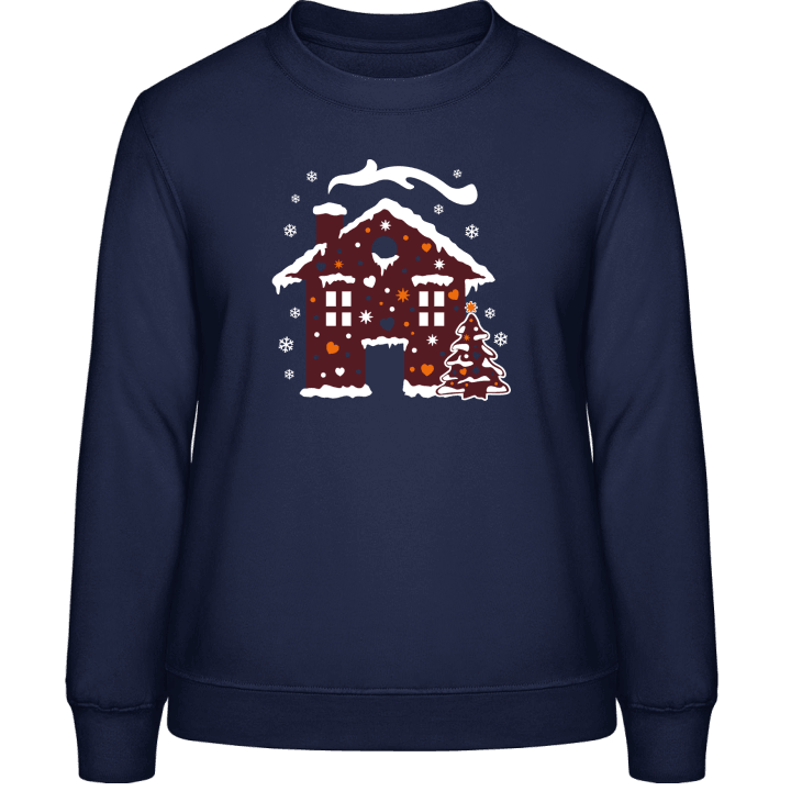 Christmas House Sweatshirt för kvinnor 0 image