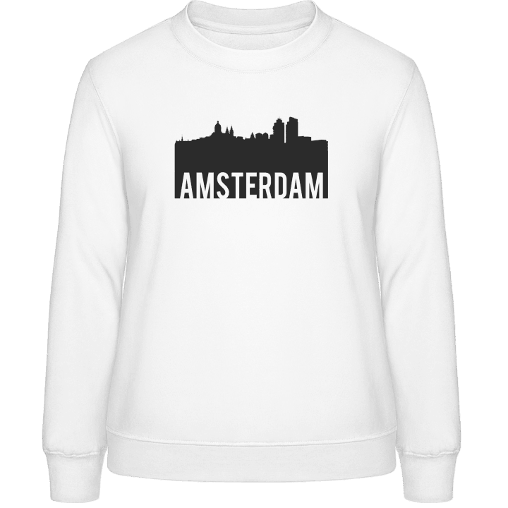 Amsterdam Skyline Felpa donna contain pic