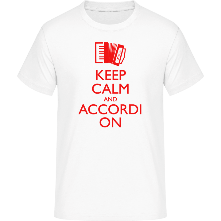 Keep Calm And Accordion T-paita 0 image