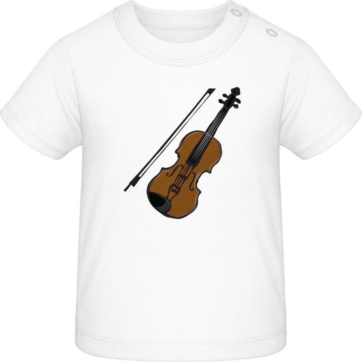 Violin Illustration T-shirt för bebisar 0 image