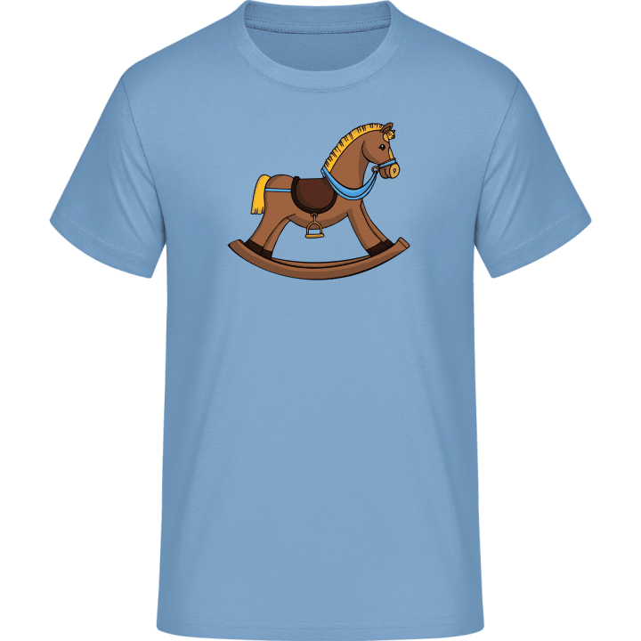 Rocking Horse Illustration T-Shirt contain pic