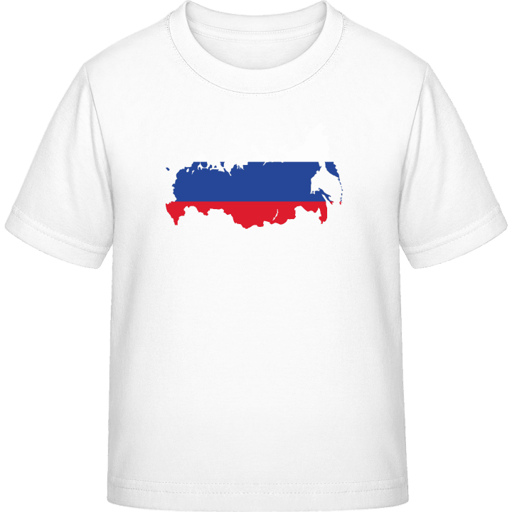 Russia Map T-skjorte for barn contain pic