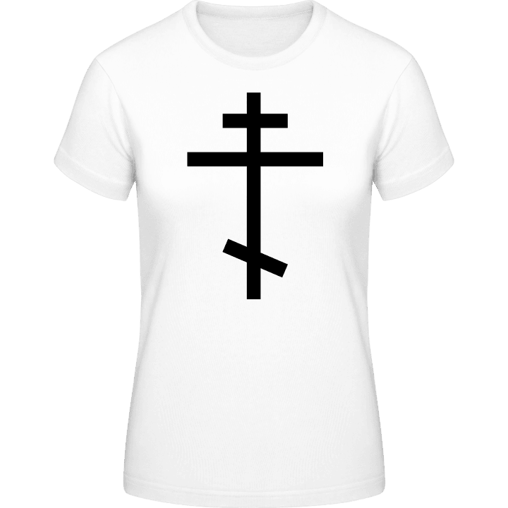 Ortodox Cross T-shirt för kvinnor contain pic