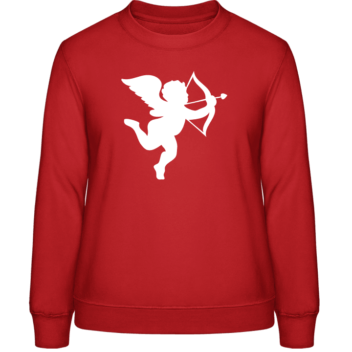 Cute Angel Amor Frauen Sweatshirt 0 image