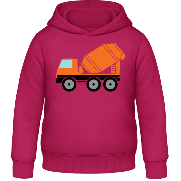 Construction Truck Felpa con cappuccio per bambini contain pic