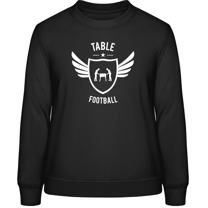 Table Football Winged Frauen Sweatshirt contain pic