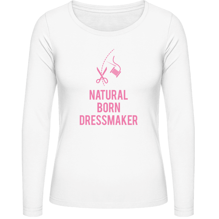 Natural Born Dressmaker T-shirt à manches longues pour femmes contain pic