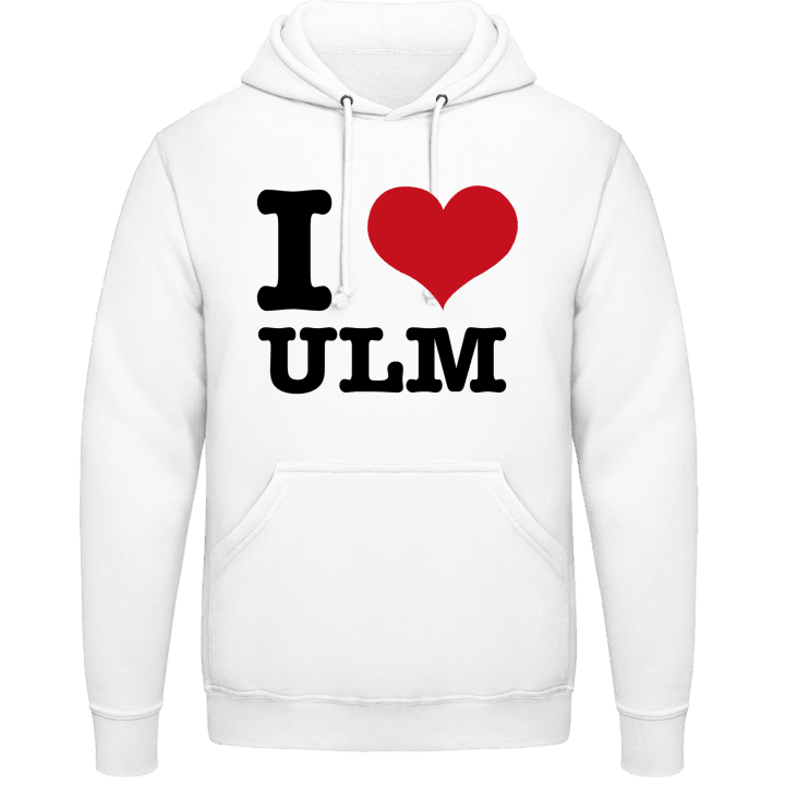 I Love Ulm Huvtröja contain pic