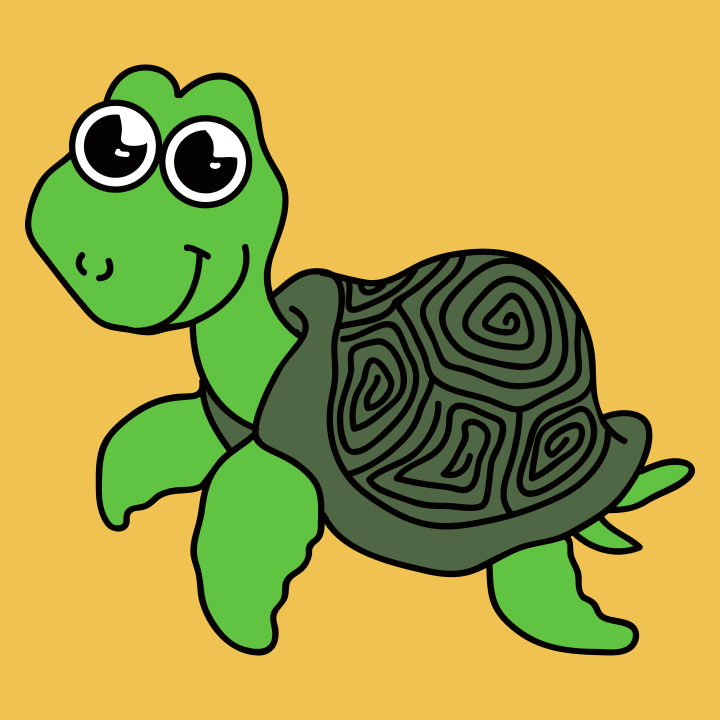 Cute Turtle T-shirt pour enfants 0 image