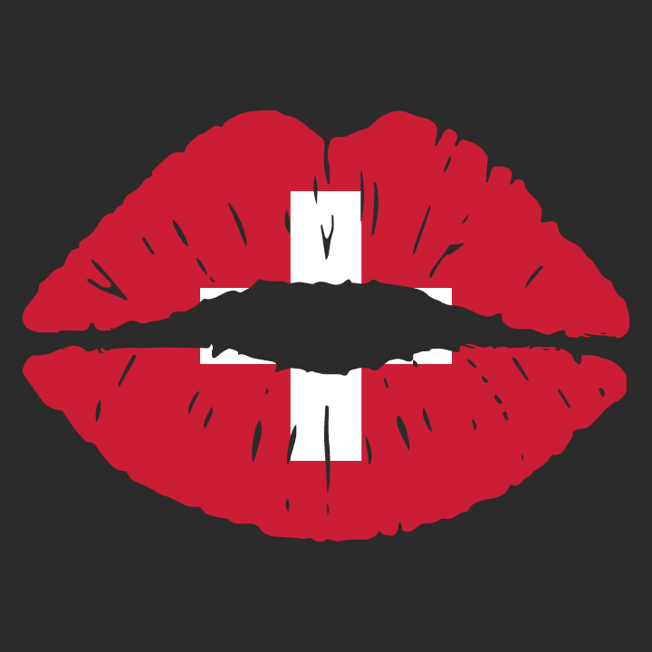 Switzerland Kiss Flag T-shirt för kvinnor 0 image