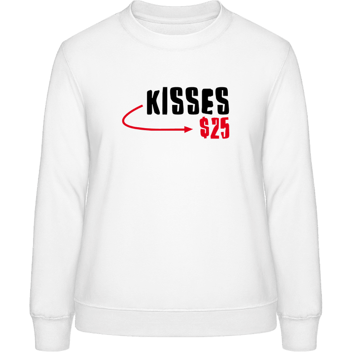 Kisses 25 Dollars Frauen Sweatshirt contain pic