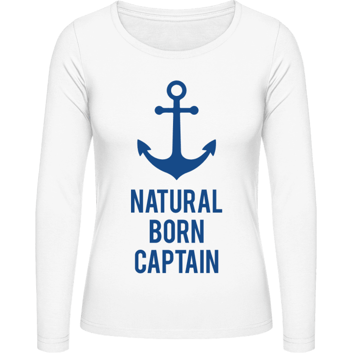 Natural Born Captain Vrouwen Lange Mouw Shirt contain pic