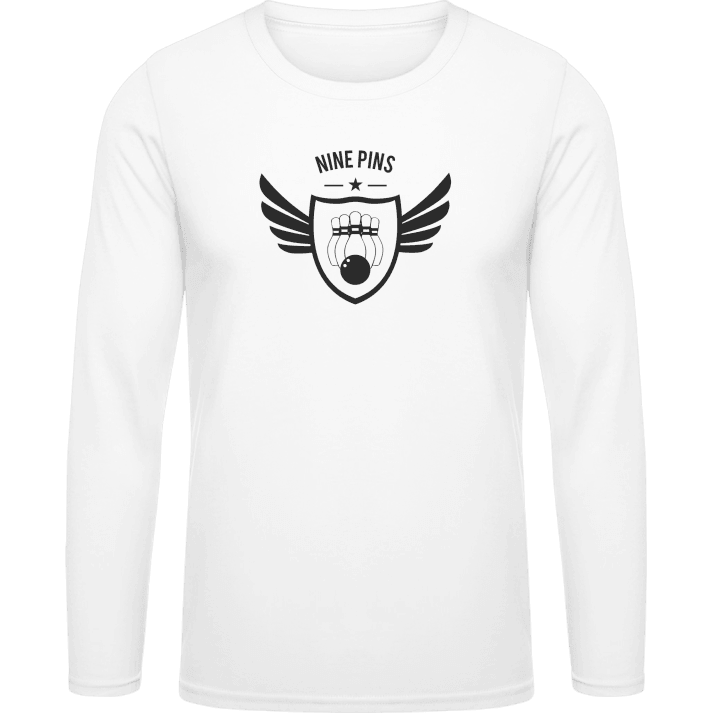 Nine Pins Winged T-shirt à manches longues contain pic