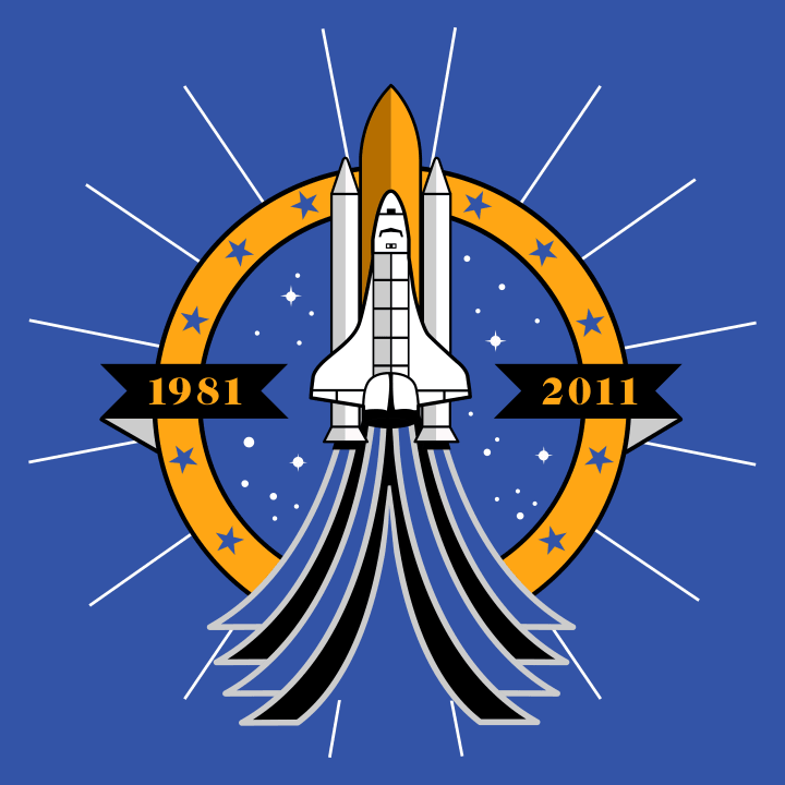 Space Shuttle T-shirt à manches longues pour femmes 0 image
