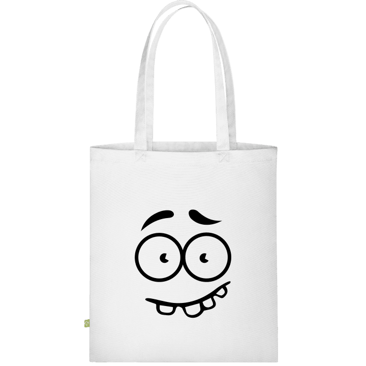 Smiley tänder Väska av tyg contain pic