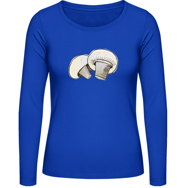 Mushroom Vrouwen Lange Mouw Shirt contain pic