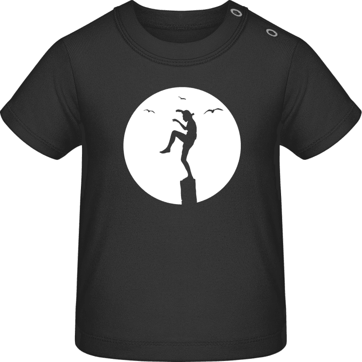 Karate Kid In Moonlight Baby T-skjorte contain pic