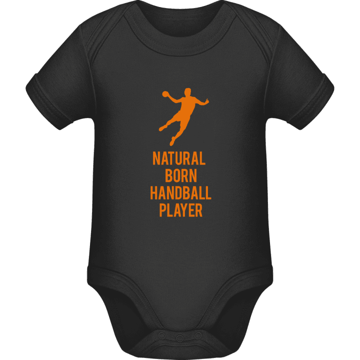 Natural Born Handball Player Baby Romper contain pic