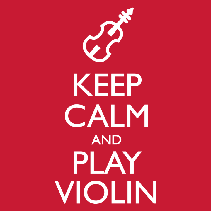 Keep Calm And Play Violin Felpa con cappuccio 0 image