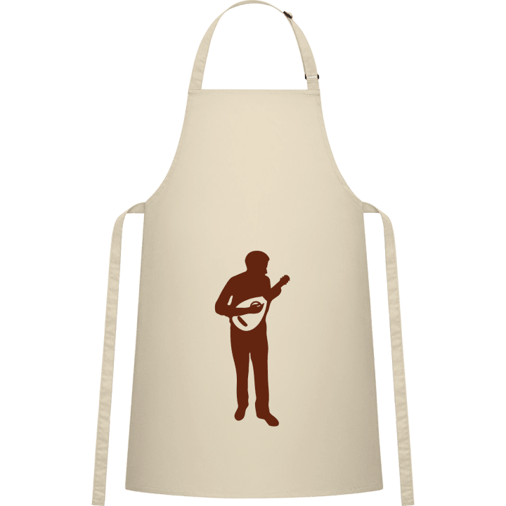 Mandolinist Illustration Förkläde för matlagning contain pic