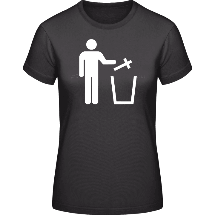 No Religion Frauen T-Shirt contain pic