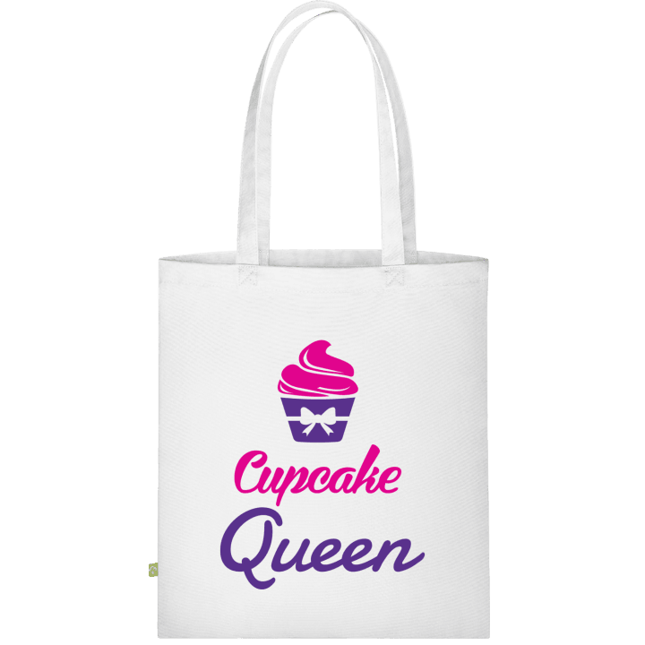 Cupcake Queen Logo Väska av tyg contain pic
