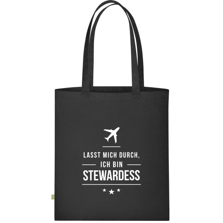 Lasst mich durch ich bin Stewardess Stofftasche 0 image