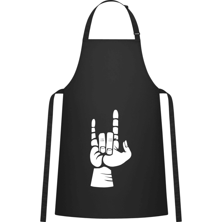 Rock And Roll Hand Sign Tablier de cuisine contain pic