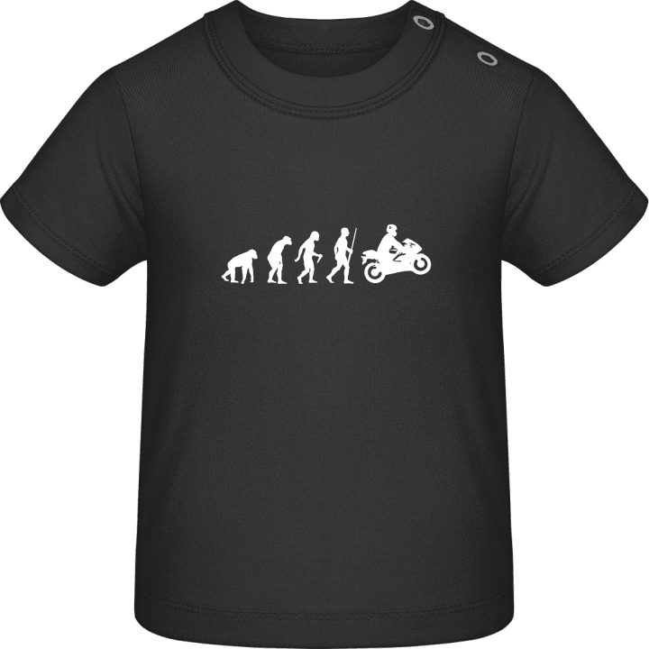 Born To Ride Motorbike Evolution Baby T-Shirt 0 image