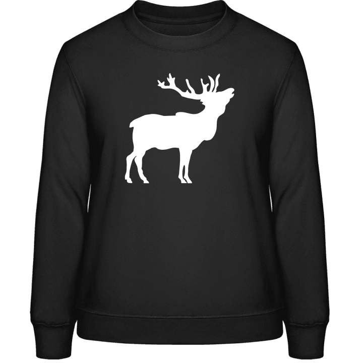 Stag Deer Illustration Women Sweatshirt 0 image