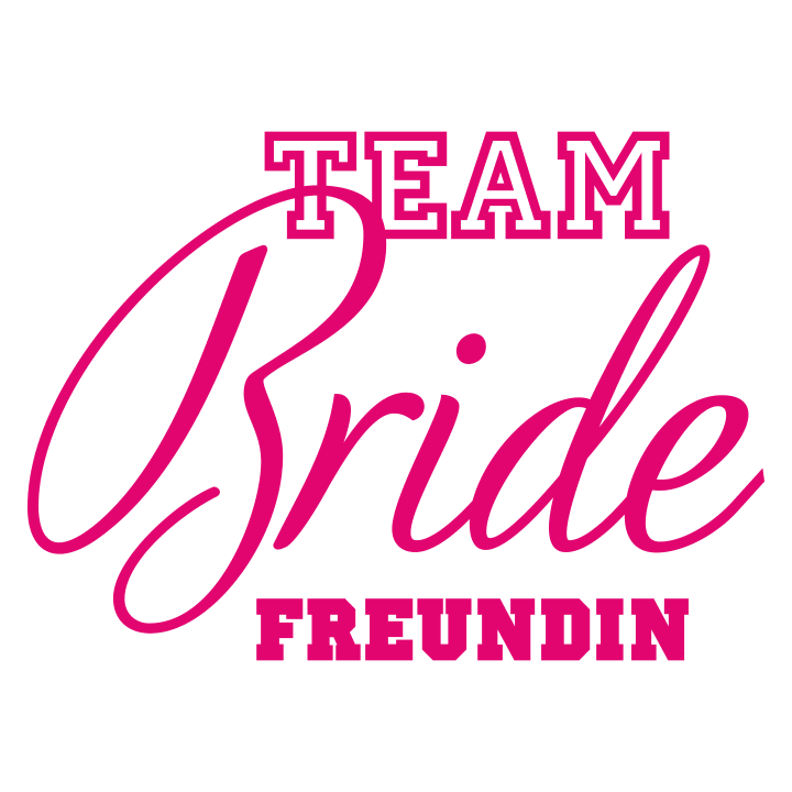 Team Bride Freundin Frauen T-Shirt 0 image