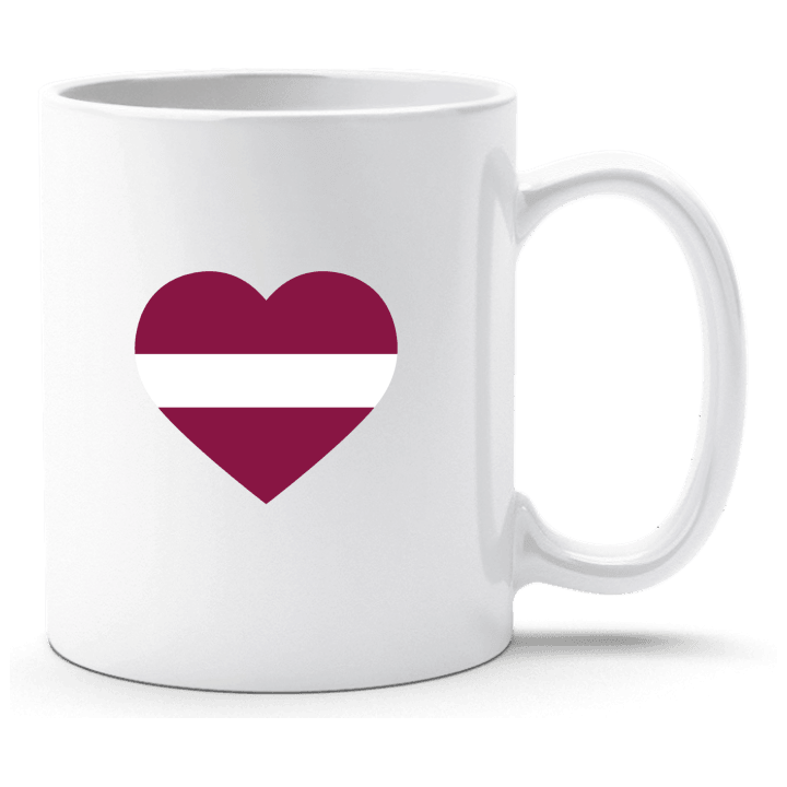 Lettland Herz Flagge Tasse contain pic