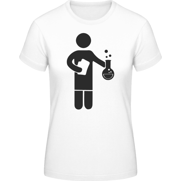 Chemist Icon T-skjorte for kvinner contain pic