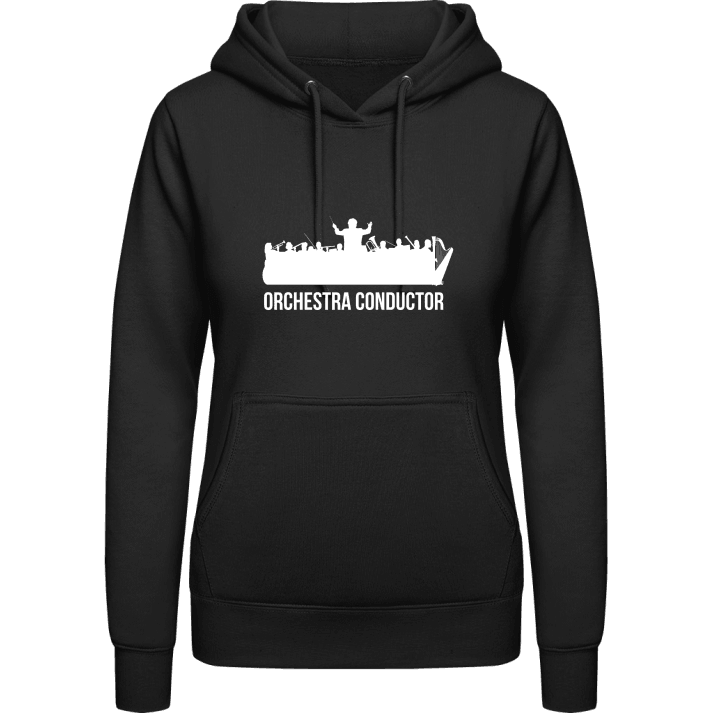 Orchestra Conductor Vrouwen Hoodie contain pic