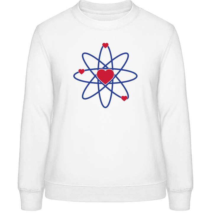 Love Molecules Frauen Sweatshirt contain pic