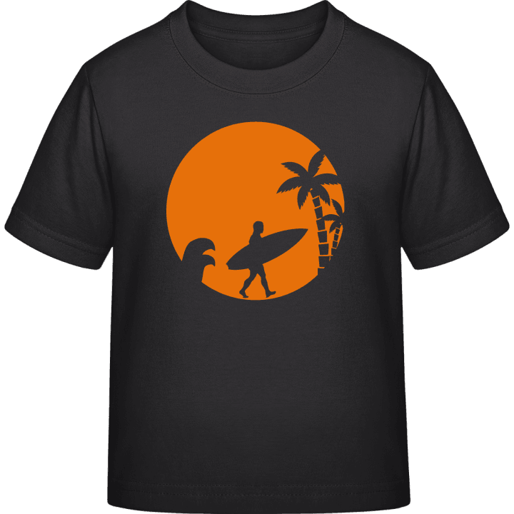 Surfer Paradise Camiseta infantil contain pic