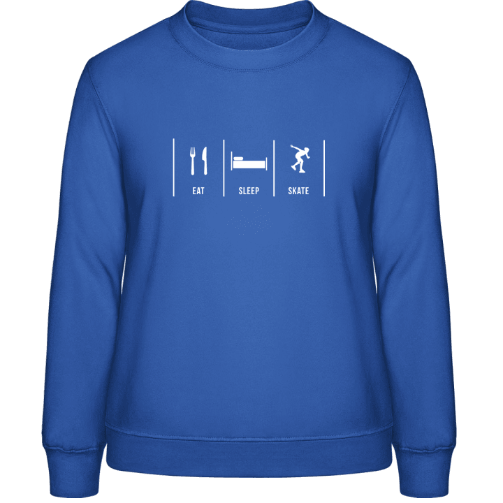 Eat Sleep Inline Skate Vrouwen Sweatshirt contain pic