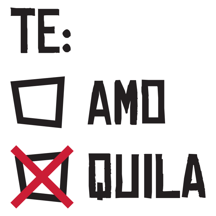 Te Amo Te Quila T-shirt för kvinnor 0 image